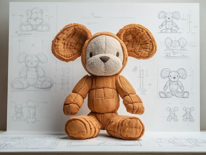 Concept Development of custom stuffed animals 01