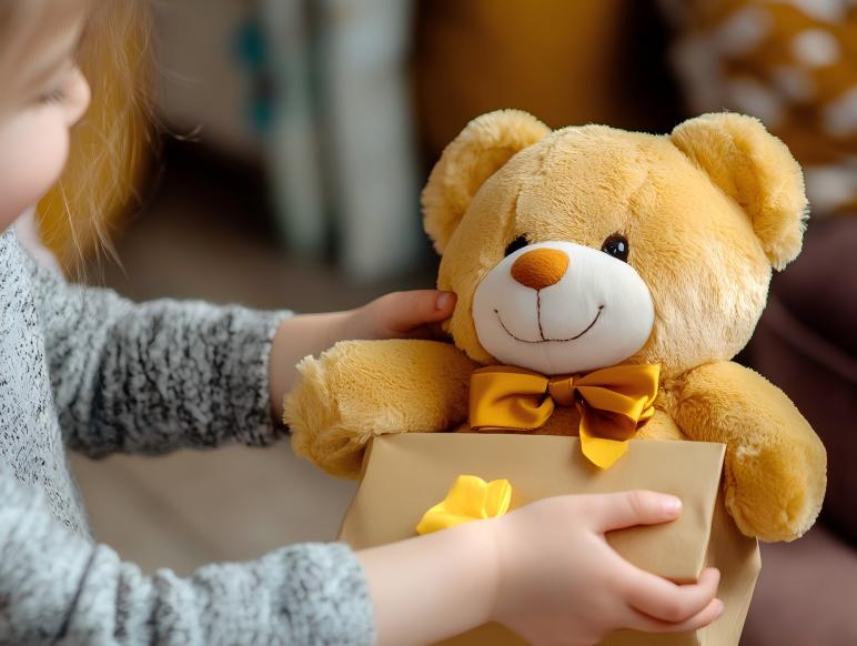 Giocattoli da peluche personalizzati come regali unici